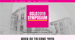 Desktop Screenshot of oslosymposium.no